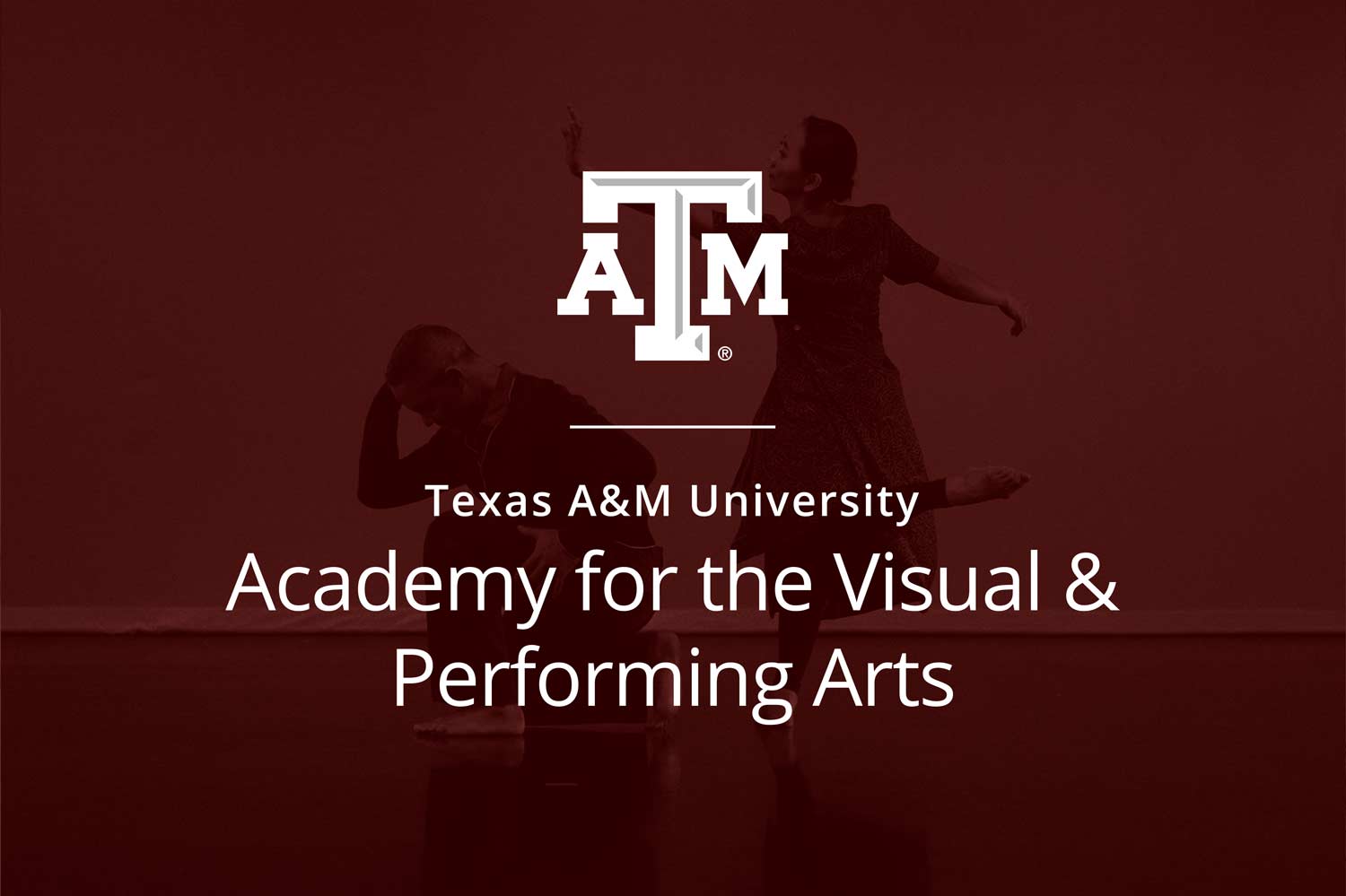 Branded image for the Academy for the Visual and Performing Arts at Texas A&amp;M University